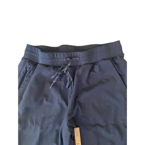 Zella Women's Black Drawstring Trapped Jogger Pants Size Small - Picture 3 of 7